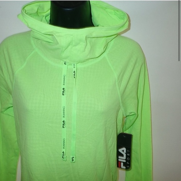 Fila Hooded Long Sleeve Top - Picture 2 of 5